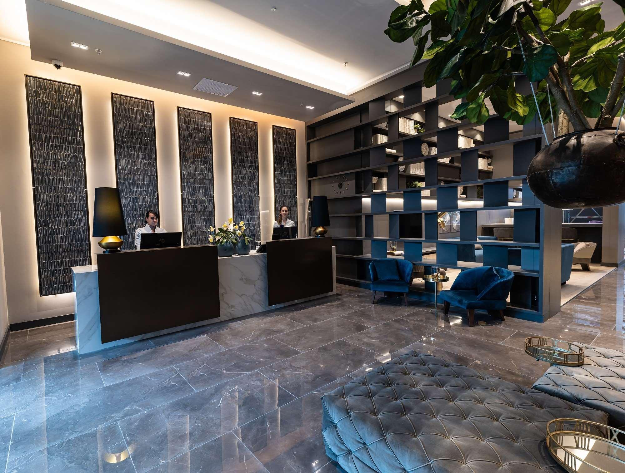 Hotel York Luxury Suites Medellin By Preferred Luaran gambar The lobby of the hotel