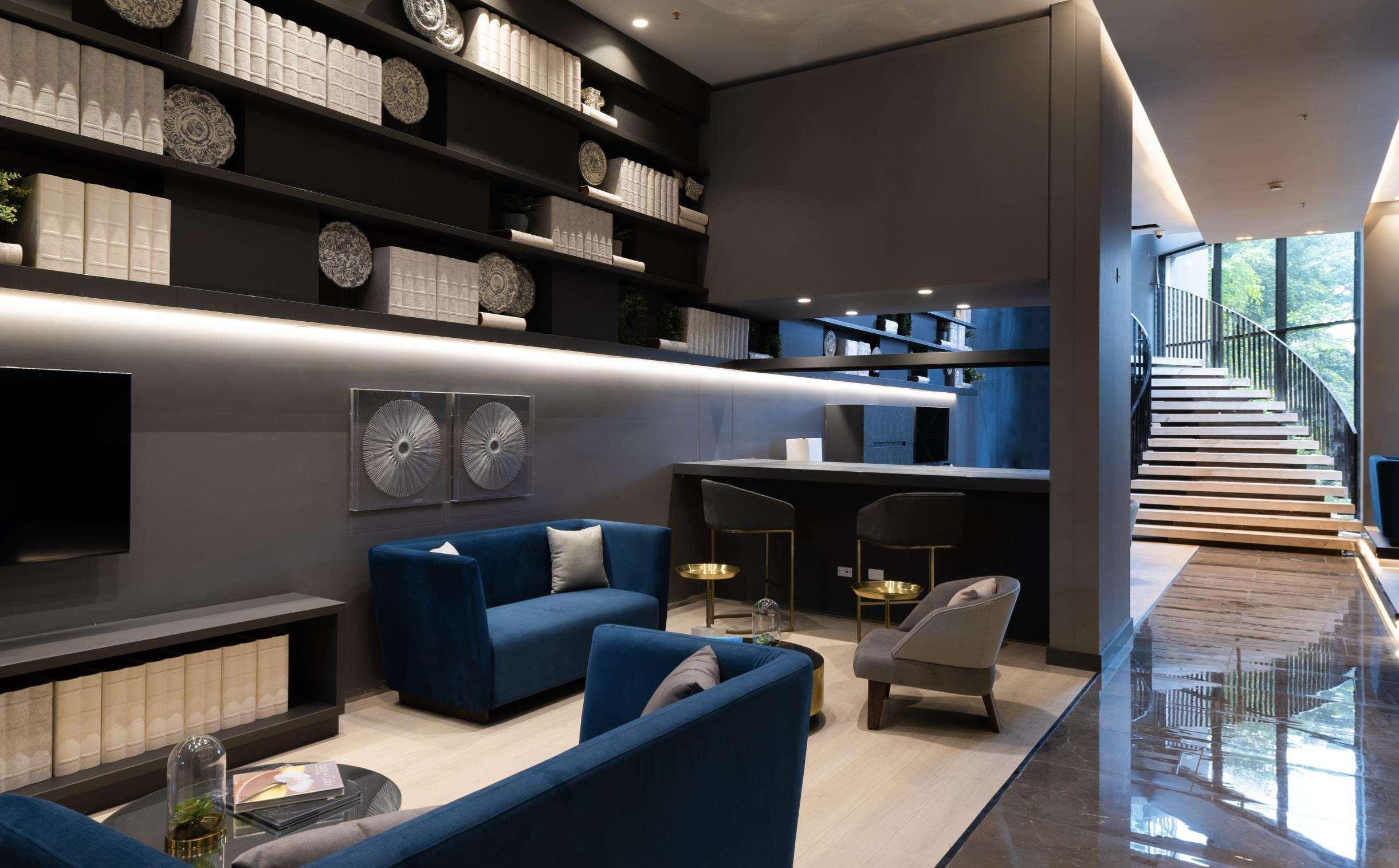Hotel York Luxury Suites Medellin By Preferred Luaran gambar The Library