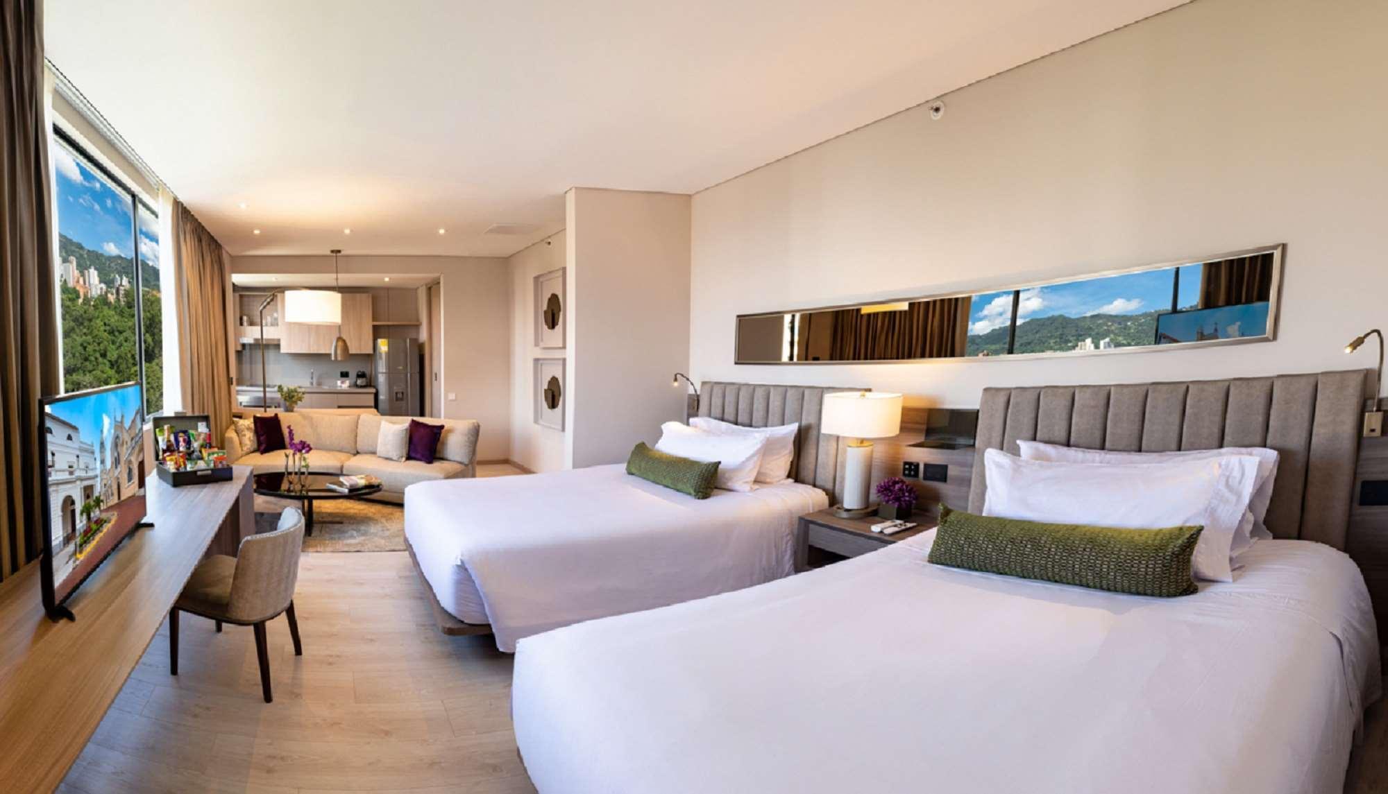 Hotel York Luxury Suites Medellin By Preferred Luaran gambar Deluxe Room